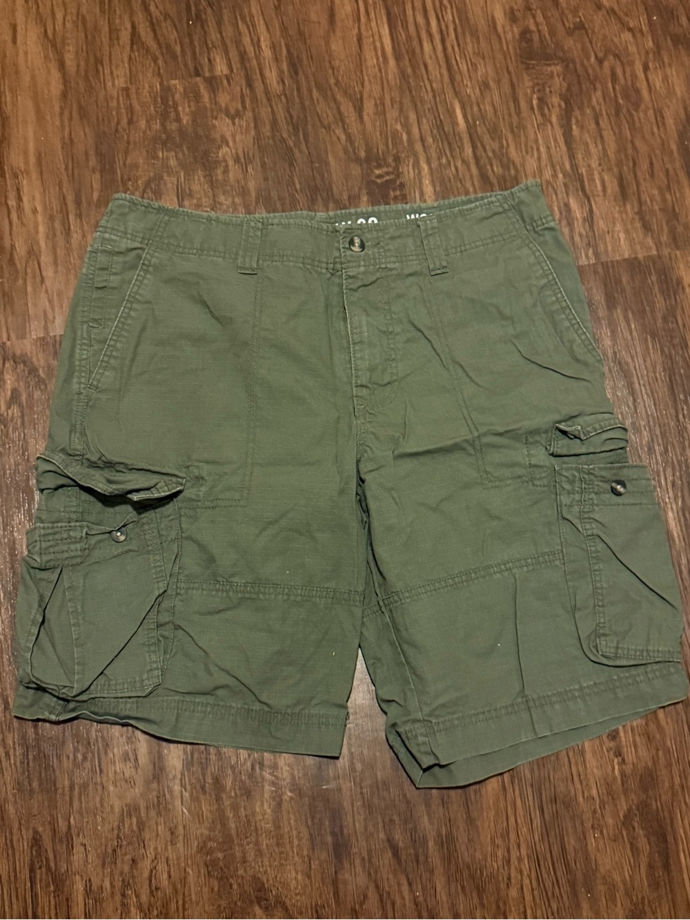Mossimo Supply Co. Olive Green Cargo Shorts